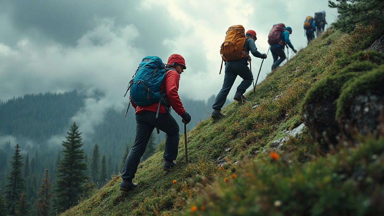 Climb: как переводится и используется в пешеходном туризме