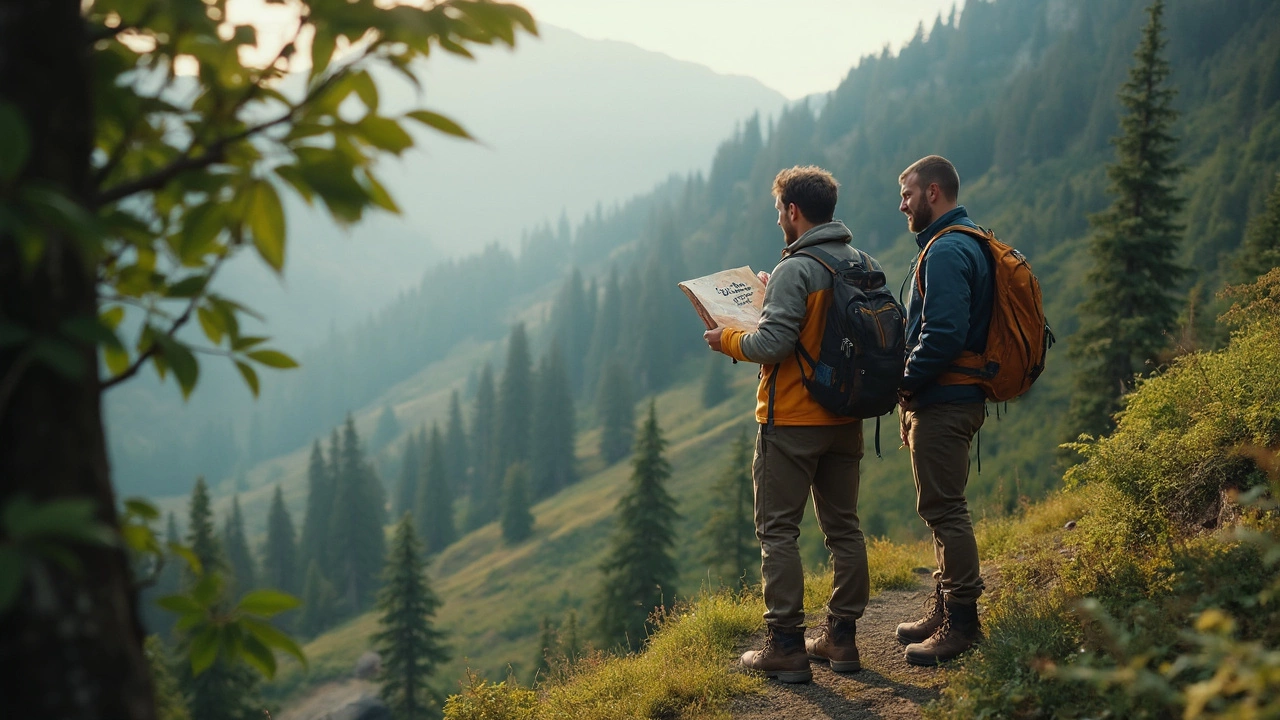 Как различать 'climb', 'hike' и 'trek'