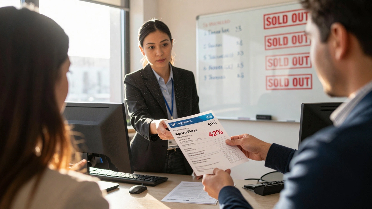 В офисе турагентства клиент получает билет на рейс в Стамбул с вылетом через два дня.